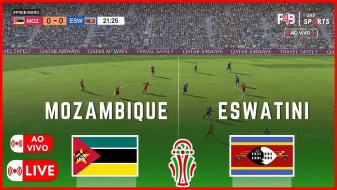 Mozambique Vs Eswatini Football Match