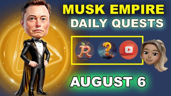 Musk X Empire Game Quests And Codes