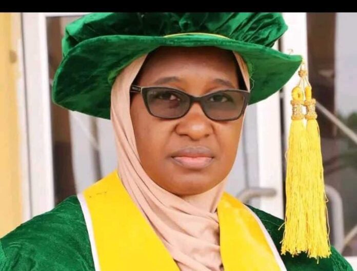 Nasarawa State University Keffi Vice Chancellor Prof Sa'adatu Hassan Liman