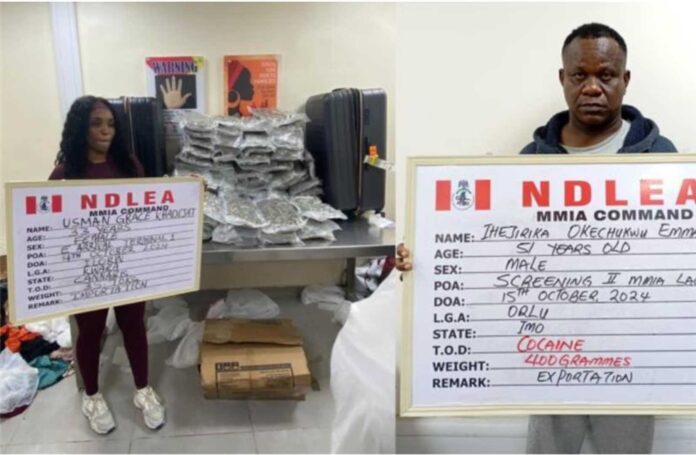 Ndlea Arrest Canada Based Nurse And Businessmen For Drug Trafficking