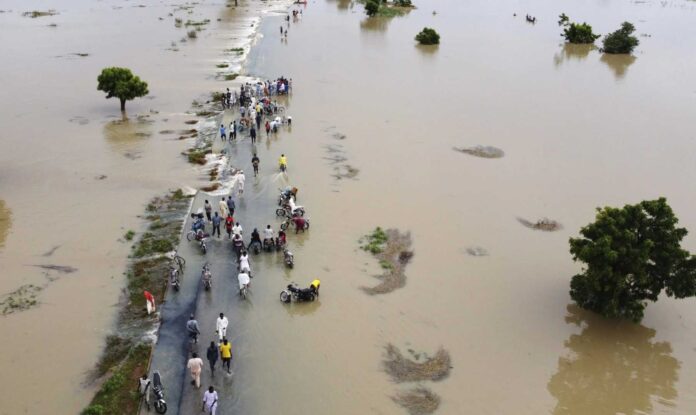 Nema Assessing Flood Damage In Nigeria