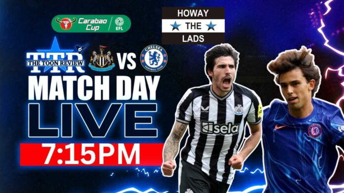 Newcastle United Vs Chelsea Carabao Cup Match At St James' Park