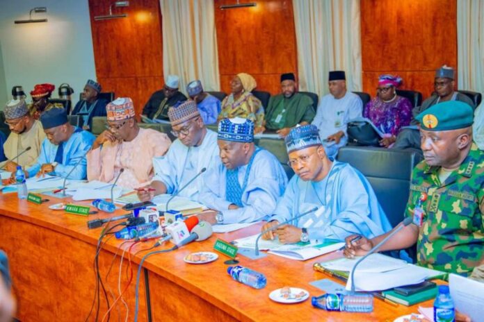 Nigeria Governors' Forum Meeting Economic Challenges