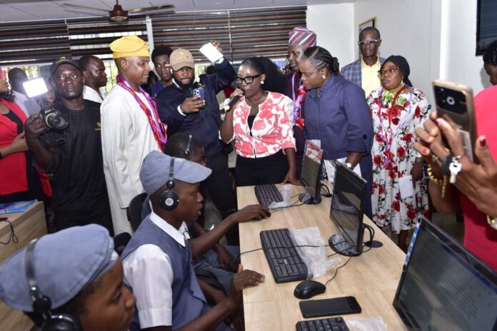 Nigerian Breweries Digital Language Lab Donation Keke Senior High School