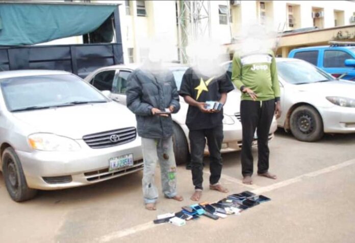 Nigerian Police Recovering Stolen Vehicles