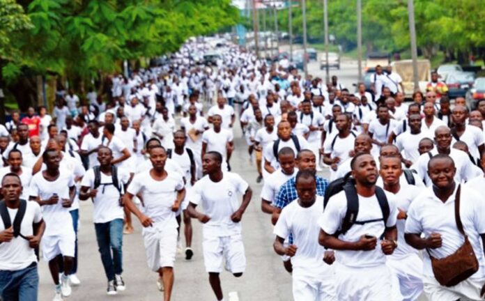 Nigerian Police Recruits In Training