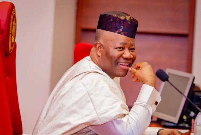 Nigerian Senate Passing Vote Of Confidence On Godswill Akpabio