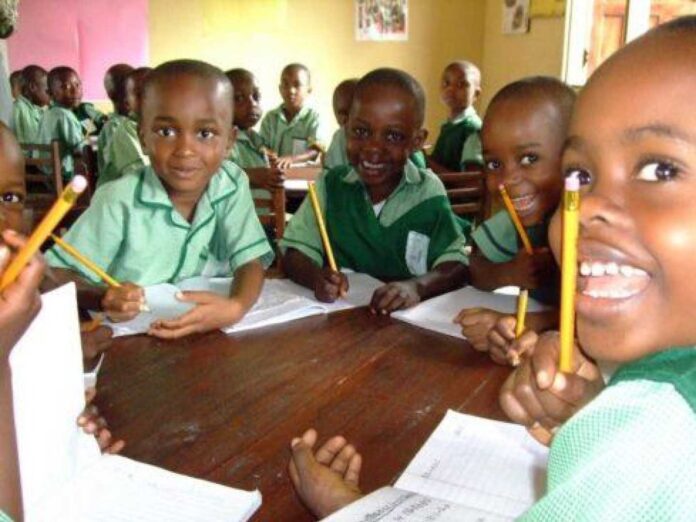 Nigerian Students In Classroom