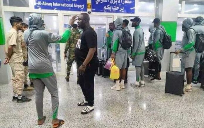 Nigerian Super Eagles Held Hostage At Al Abraq International Airport Libya