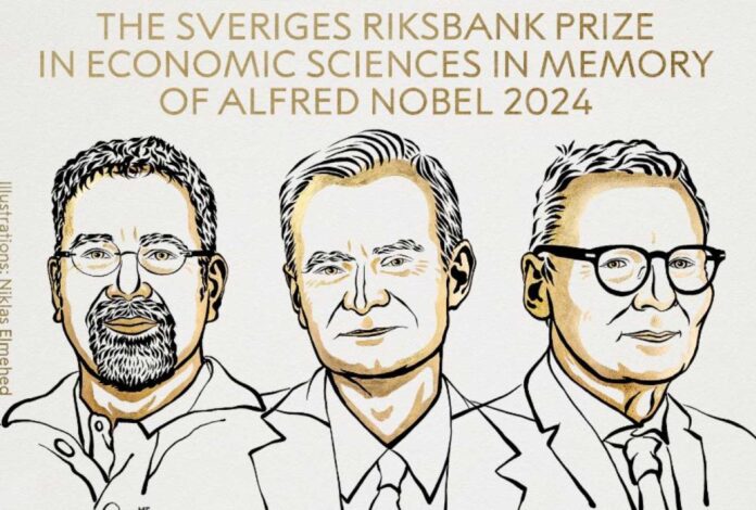 Nobel Prize In Economics 2024 Winners Daron Acemoglu Simon Johnson James Robinson