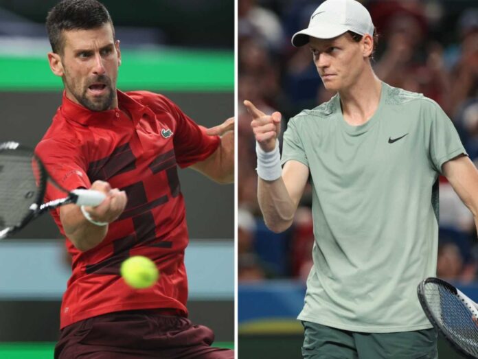 Novak Djokovic And Jannik Sinner Shanghai Masters Final