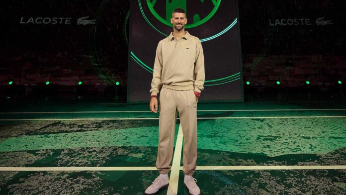 Novak Djokovic On The Great Wall Of China