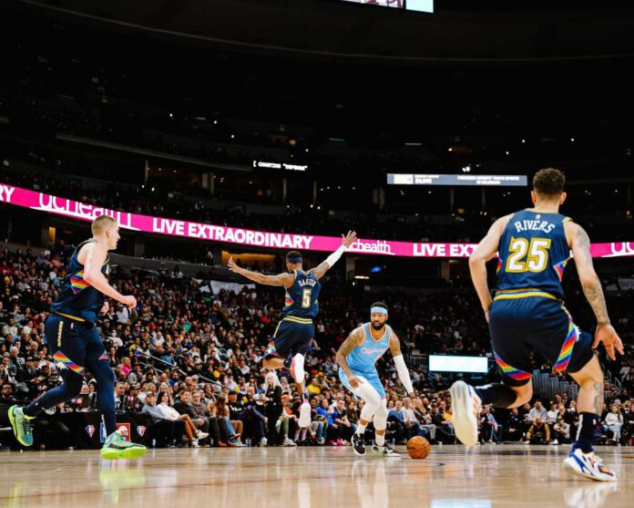 Nuggets Vs Clippers Game At Ball Arena