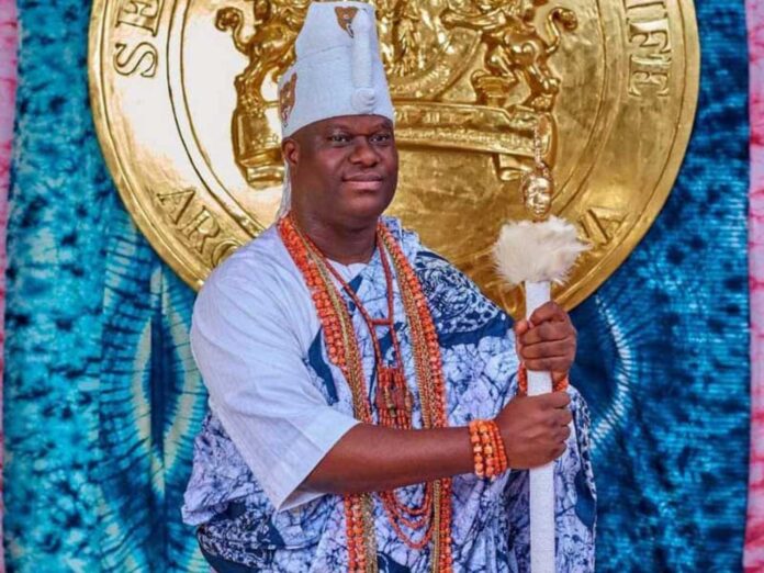 Obi Visits Ooni Of Ife Oduduwa House