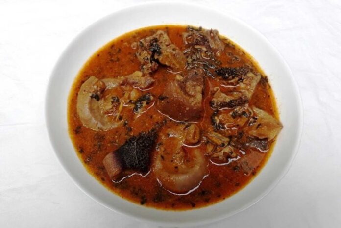 Ogbono Soup Nigerian Dish