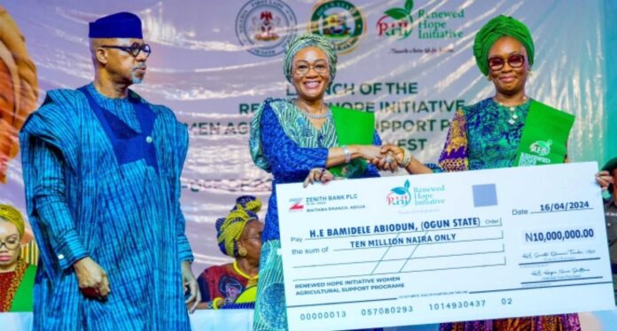 Oluremi Tinubu Launching Renewed Hope Initiative In Ekiti State