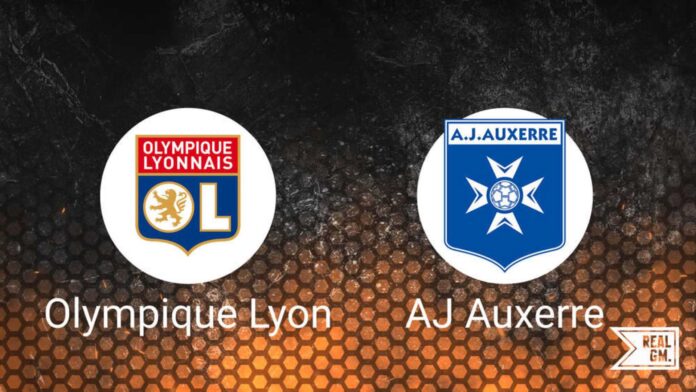 Olympique Lyon Vs Aj Auxerre Ligue 1 Match