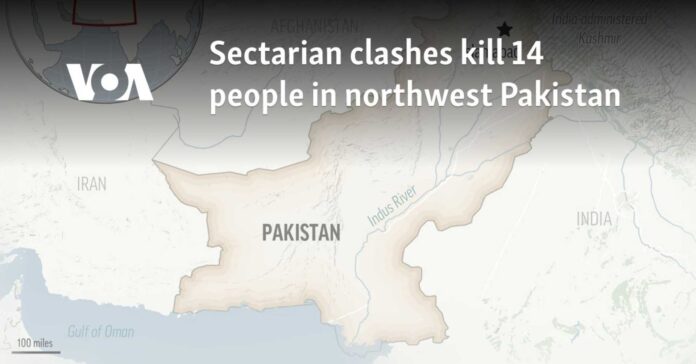 Pakistan Northwest Sectarian Clash Victims