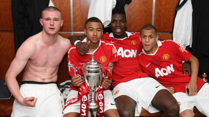 Paul Pogba And Ravel Morrison Manchester United Youth Team