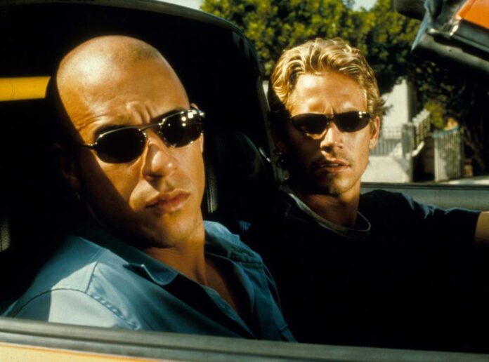 Paul Walker And Vin Diesel In Fast And Furious