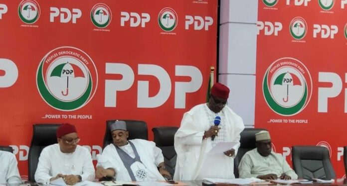 Pdp Bot Meeting With Party Members