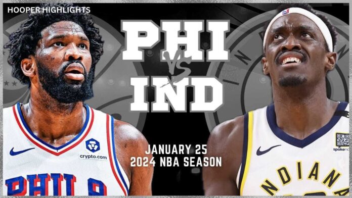 Philadelphia 76ers Vs Indiana Pacers Game Highlights