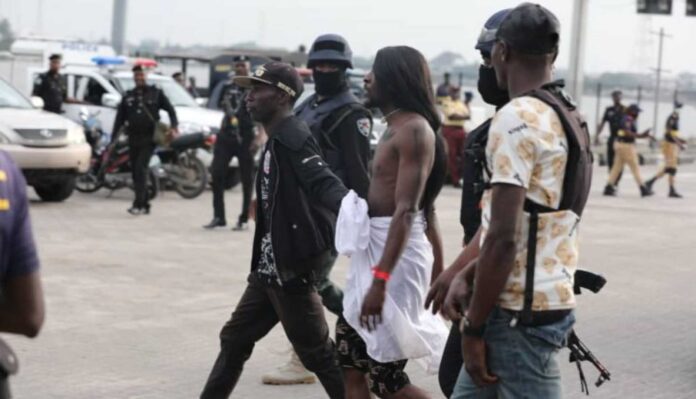 Police Arresting Protesters At Lekki Tollgate Endsars Anniversary