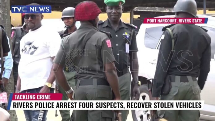 Police Arresting Suspects In Rivers State