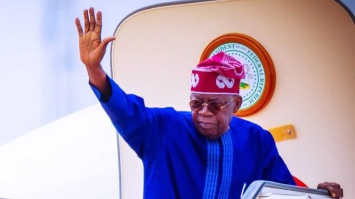 President Bola Tinubu Departing Uk For France