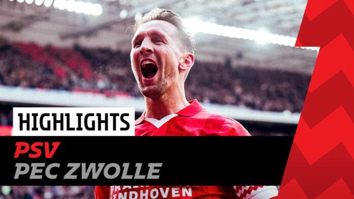 Psv Eindhoven Vs Pec Zwolle Match Highlights