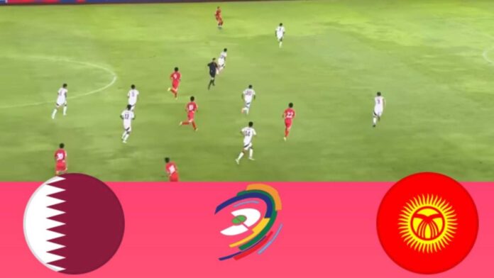 Qatar Vs Kyrgyzstan Soccer Match