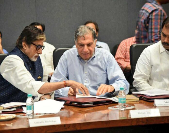 Ratan Tata And Amitabh Bachchan