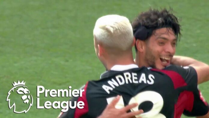 Raul Jimenez Assist To Andreas Pereira Fulham Vs Man City