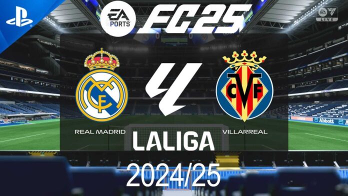 Real Madrid Vs Villarreal Laliga Match 2024