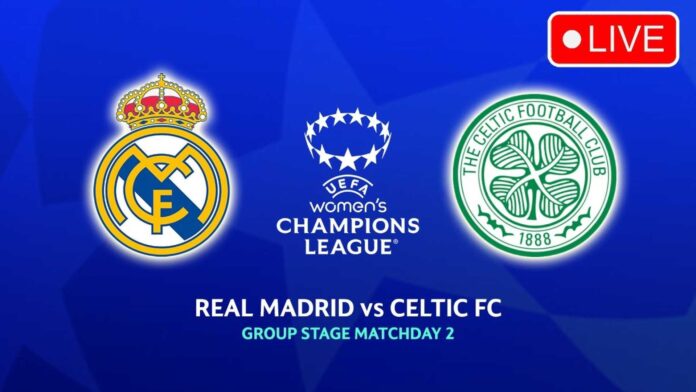 Real Madrid Women Vs Celtic Women Uefa Women's Champions League