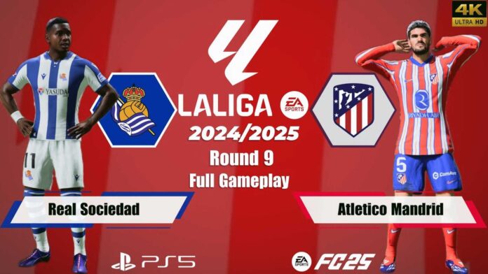 Real Sociedad Vs Atletico Madrid La Liga Match