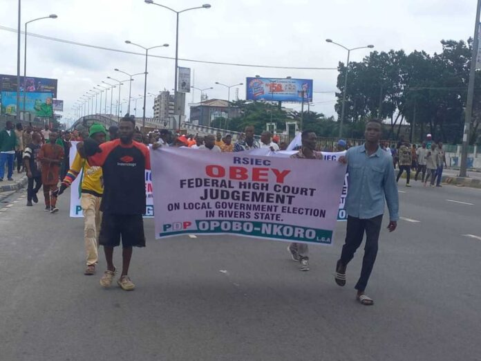 Rivers State Local Government Election Protests