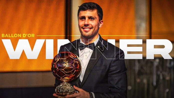 Rodri Manchester City Ballon D'or