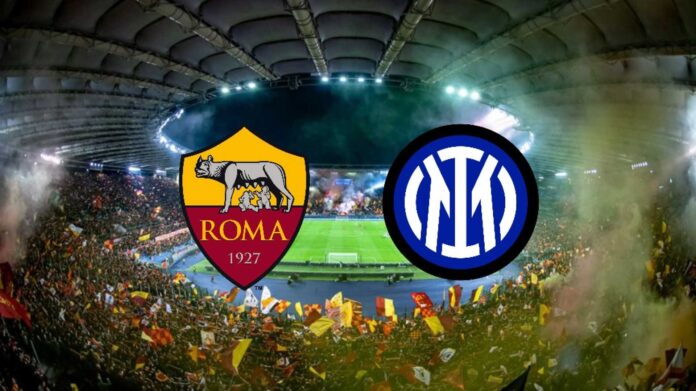 Roma Vs Inter Milan Stadio Olimpico