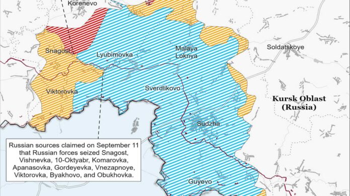 Russian Military Counterattacks In Kursk Oblast