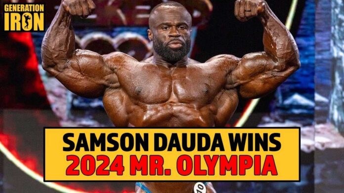 Samson Dauda 2024 Mr Olympia Winner