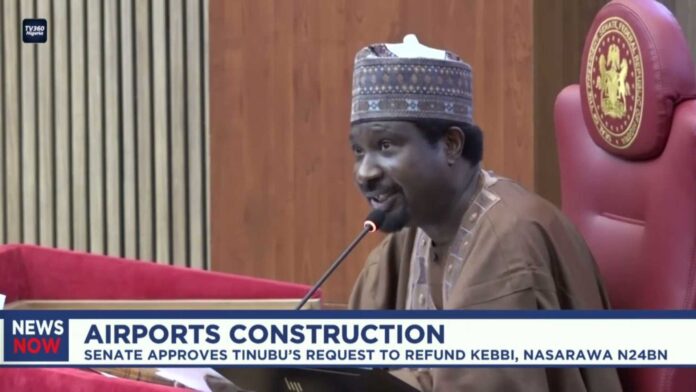 Senate Approves Refund For Kebbi And Nasarawa Airport Projects