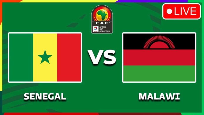 Senegal Vs Malawi Afcon 2025 Qualifiers Match