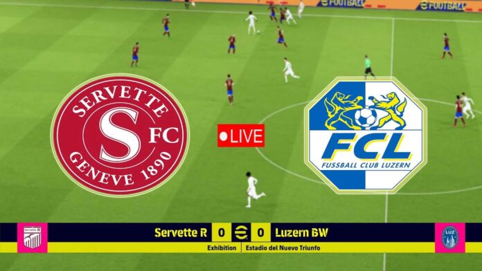 Servette Fc Vs Fc Luzern Swiss Super League Match