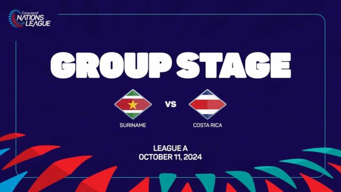 Suriname Vs Costa Rica Concacaf Nations League Match