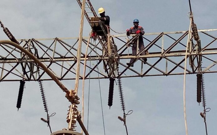 Tcn Repair Work On Transmission Line In Benue