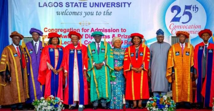 Tinubu At University Of Lagos Convocation