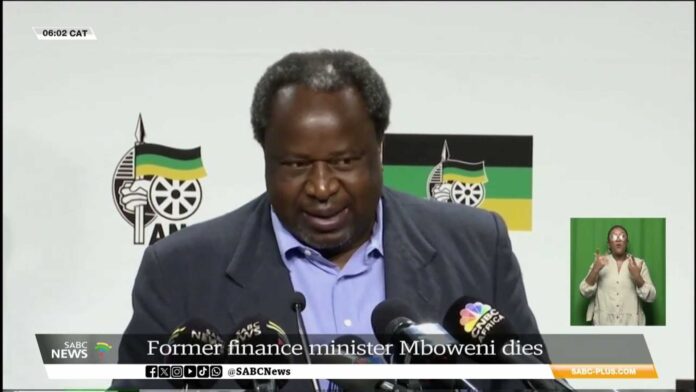 Tito Mboweni Funeral