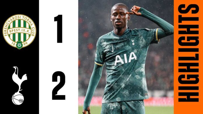 Tottenham Hotspur Vs Ferencváros Europa League Match