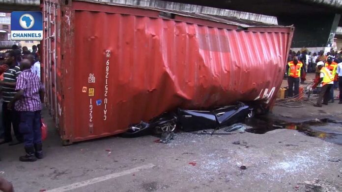 Trailer Accident In Lagos, Nigeria